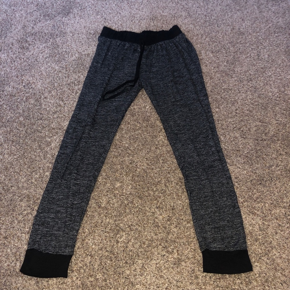 Black & dark grey joggers